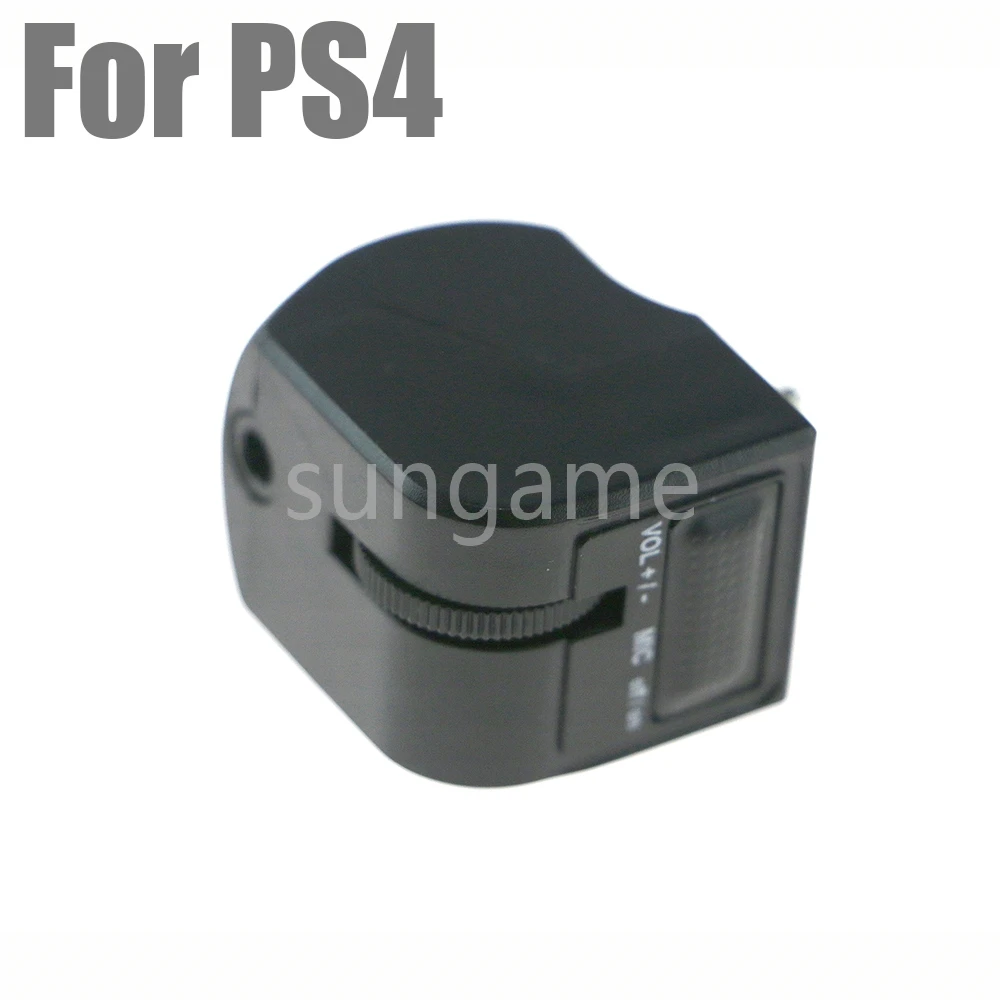 10vnt Audio Jack PS4 Žaidimų Balso Garso Valdiklio Ausinių Adapteris su Tūrio PlayStation 4 Gamepad Didmeninės