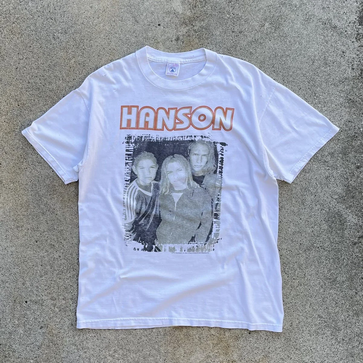 1997 Hanson MMMBop Vintage Band Albumo koncertuoti Tee Marškinėliai vyrams marškinėliai