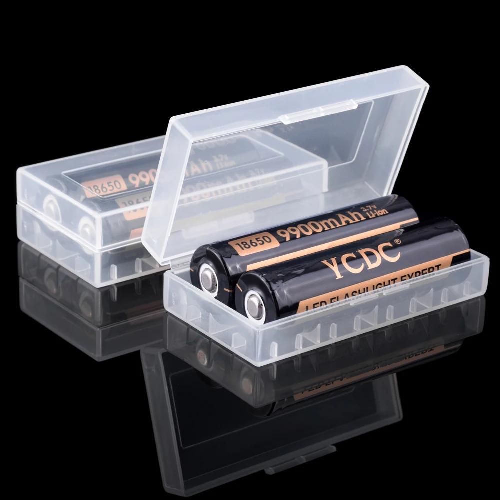 2vnt Aukštos Kokybės 18650 AA AAA Baterijų Laikiklis Kieto Plastiko Atveju Baterijos Laikymo Dėžutė 2/4x 18650 4x AA 4x AAA Baterijos