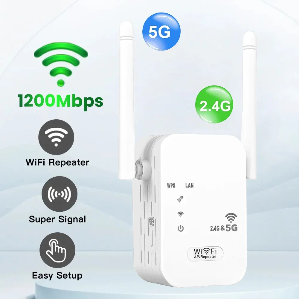 5G WiFi Kartotuvas Wifi Stiprintuvo Signalas, Wifi Extender Tinklo 