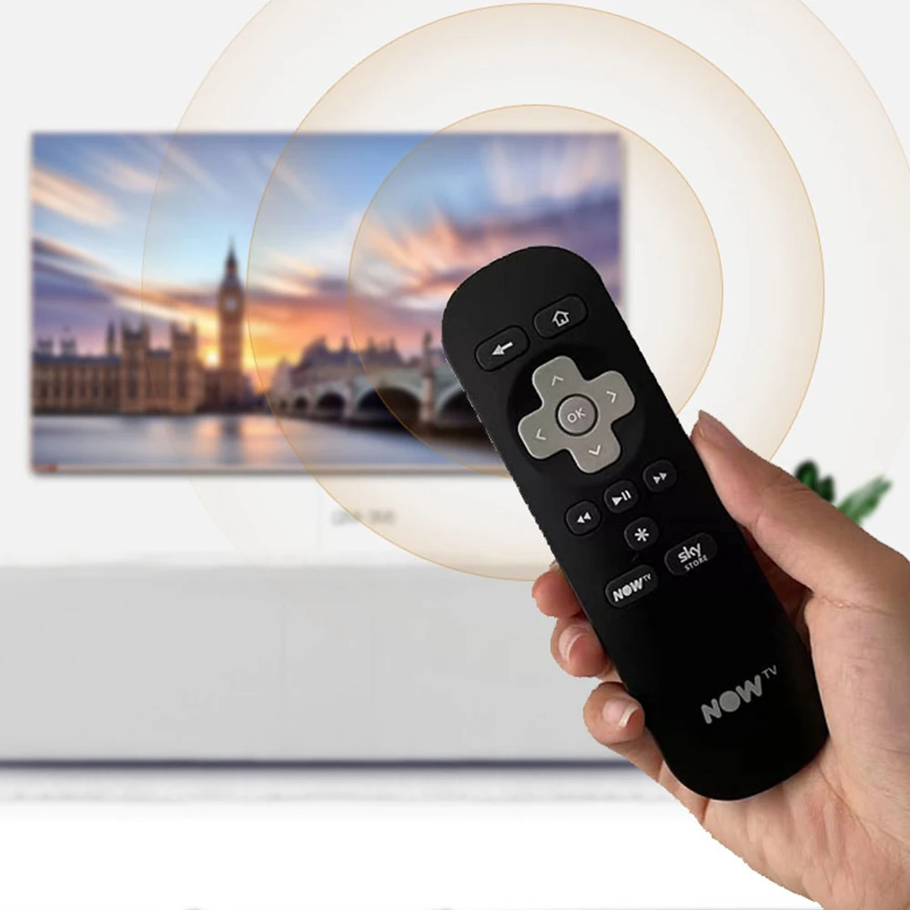 Anglų ABS Pakeitimo Smart Televizijos Minkštas Mygtuką, DABAR TV/Nowtv Set-top Box, Nuotolinio Valdymo