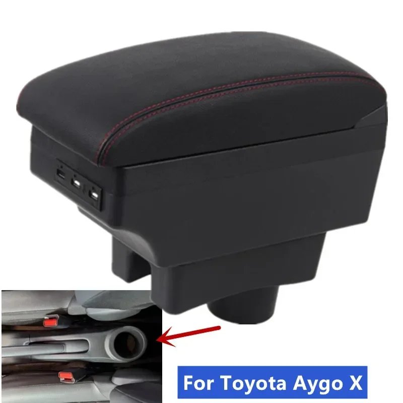 Automobilių Porankiu Toyota Auris X Porankiu Langelį Toyota Auris X Centrinio talpinimo Interjero Modifikavimas dalys su USB Automobilių Reikmenys