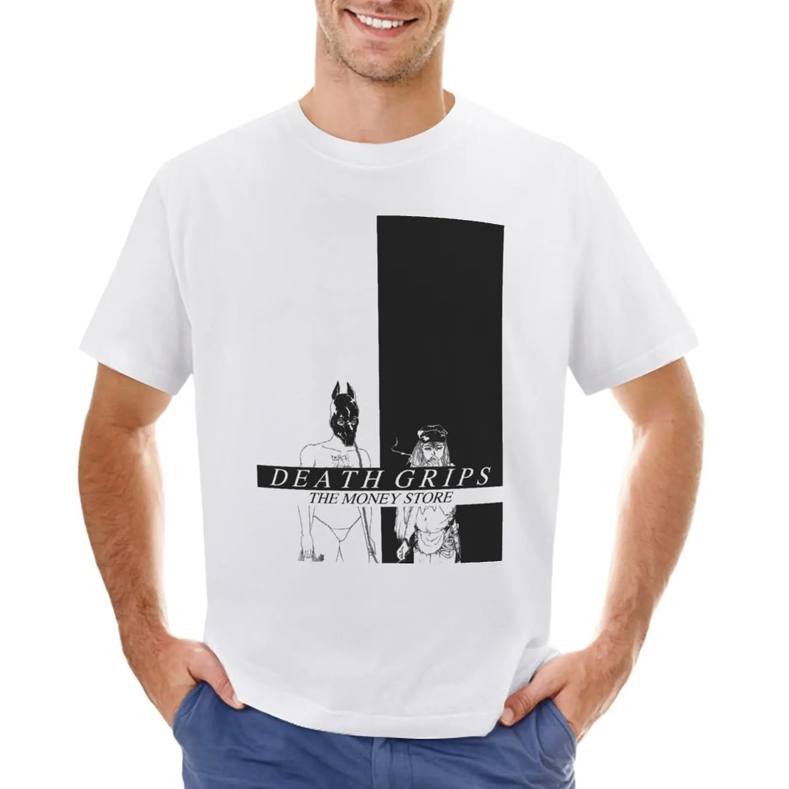 Death Grips - Pinigai Parduotuvę T-Shirt Palaidinė nauja redakcija didelis ir aukštas, t marškinėliai vyrams