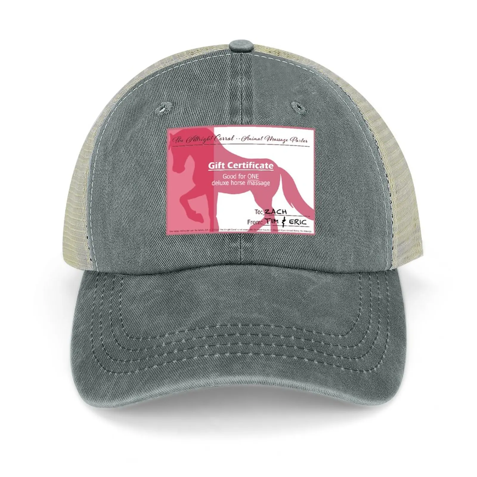 Deluxe Arklių Masažo Dovanų CertificateCap Kaubojaus Skrybėlę Prabangos Prekės pėsčiųjų skrybėlę Sunhat Skrybėlę Vyrų Moterų