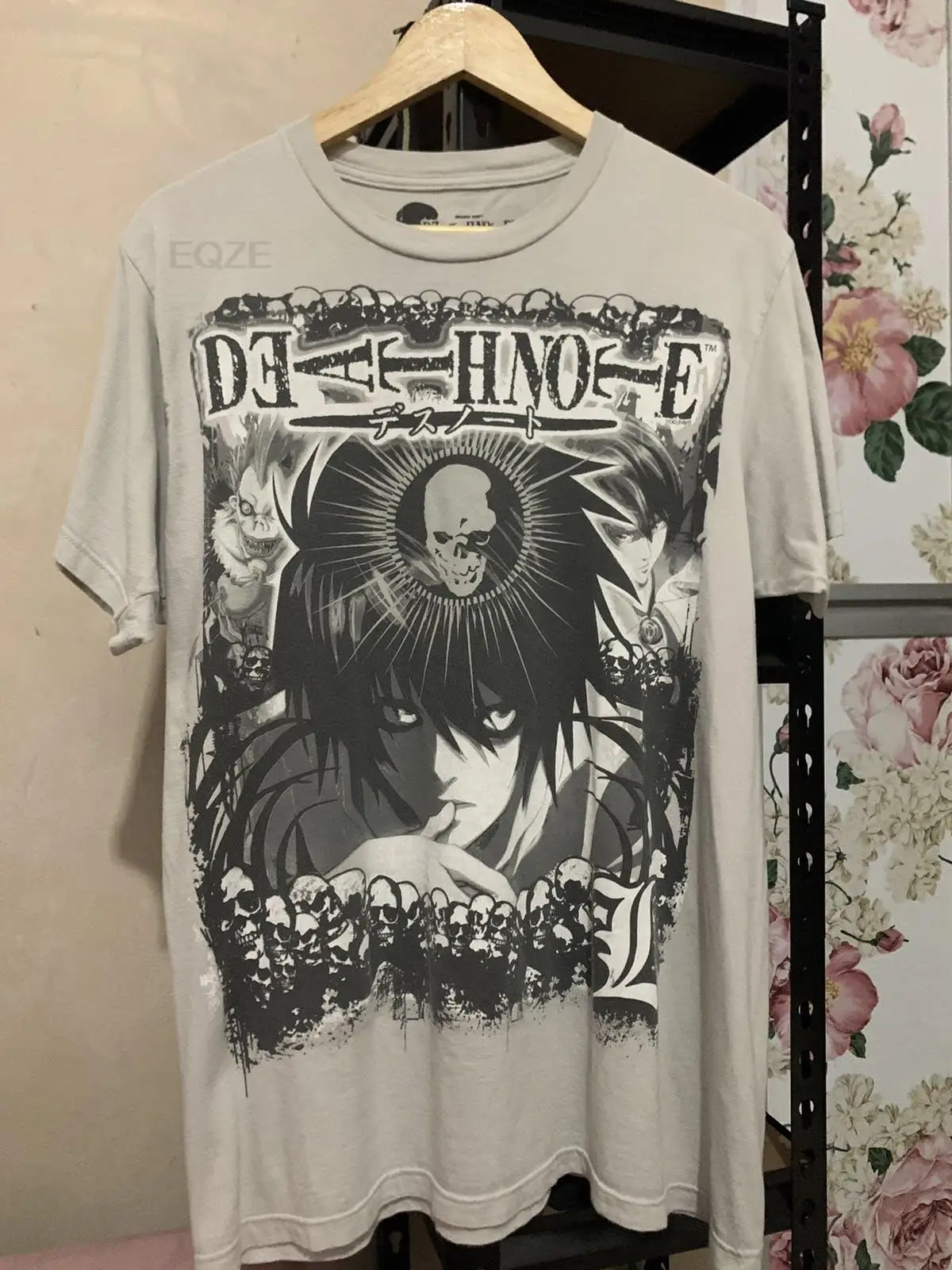 Derliaus 00s death note L anime, manga marškinėliai(1)