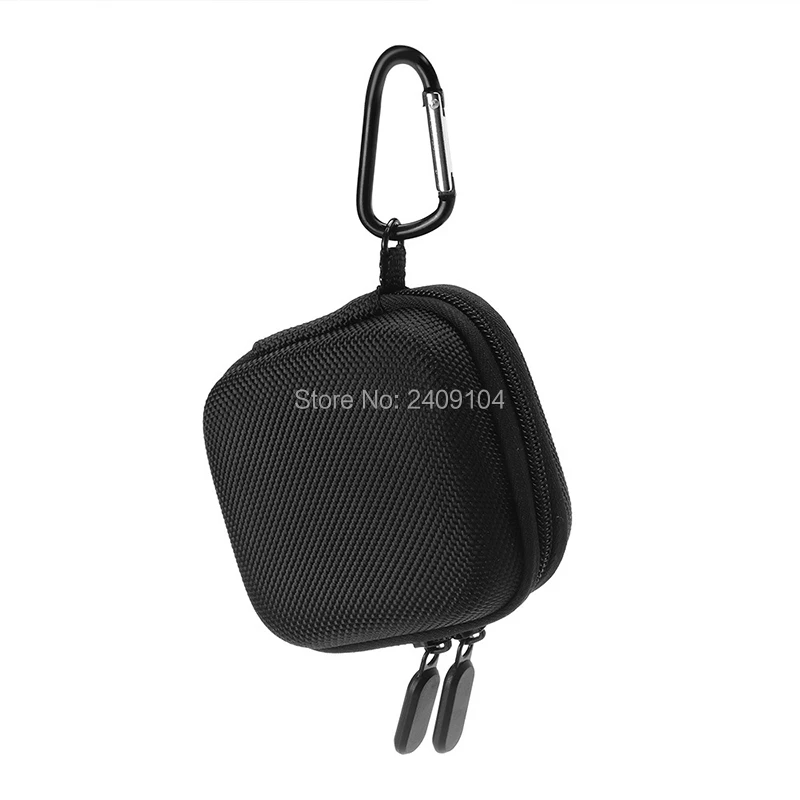 didmeninė 50pcs/daug Mini Nešiojamasis lagaminas EVA Saugojimo Krepšys Go Pro Hero 8 Juodas Fotoaparato krepšys su kabliu