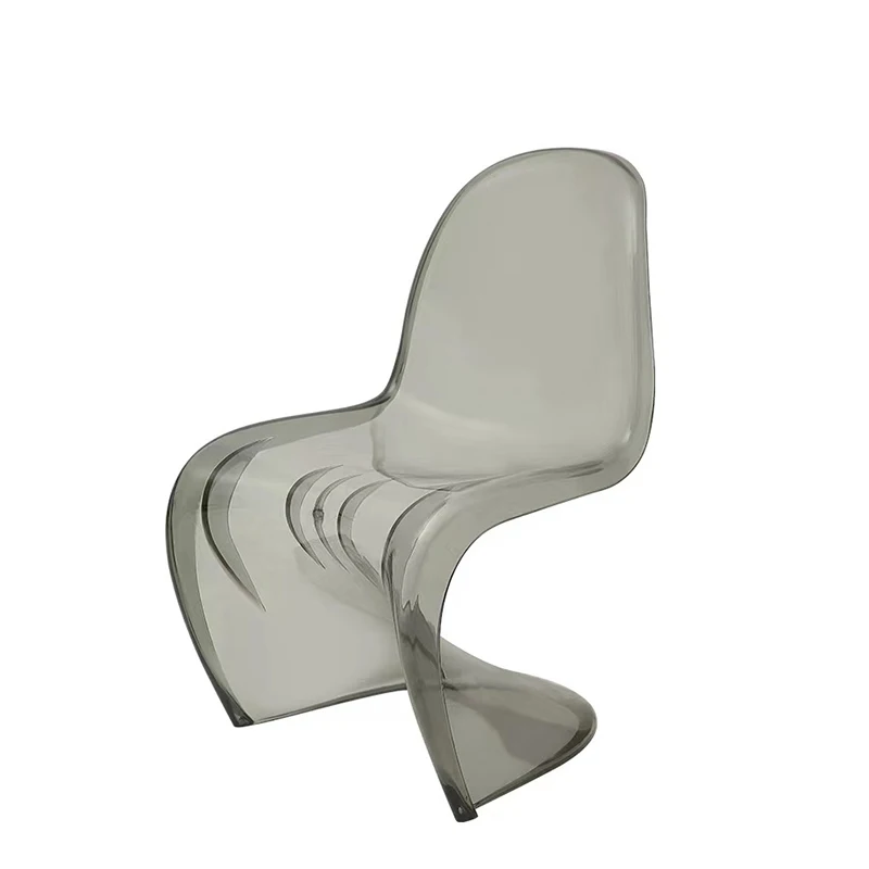 Europos Kūrybinių S Kėdė Skaidrus Kėdė Šiuolaikinės Paprasta Kava Kėdės, Krištolo, Akrilo Plastiko, Valgomojo Kėdės