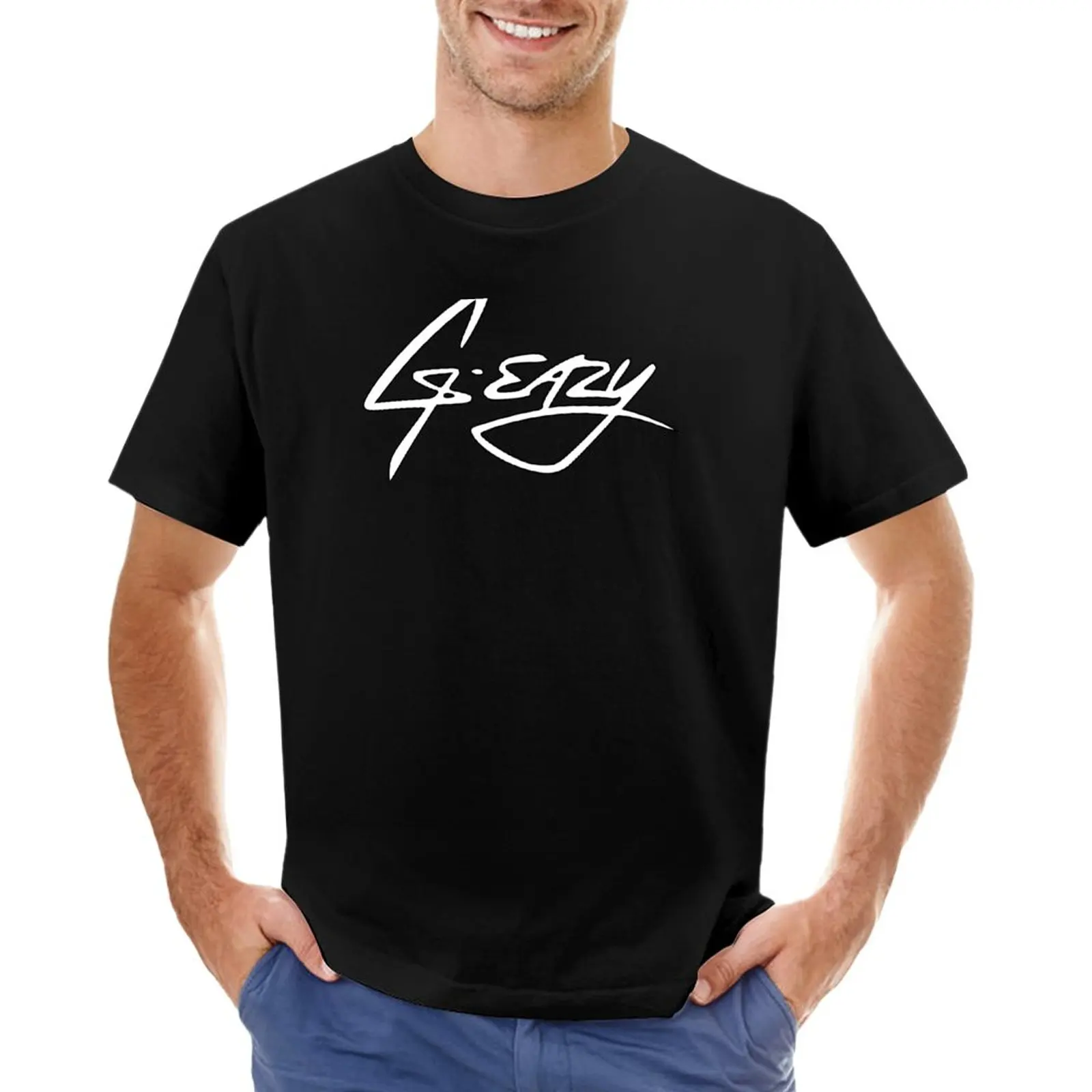 g-eazy T-Shirt trišakiai plius dydis viršūnės t marškinėliai vyrams pack