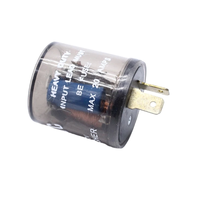 Galingas 2 Pin 12V Flasher Relės Elektroninių Flasher Idealfor LED galinius Žibintus N84F