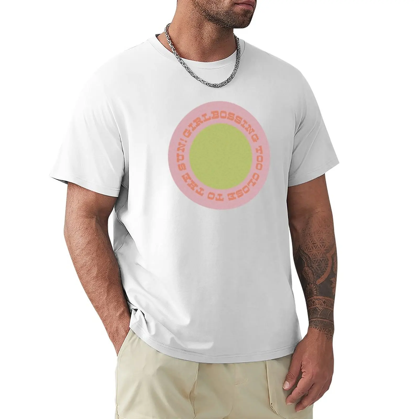 Girlbossing pernelyg Arti Saulės, T-Shirt ruošiniai kawaii drabužius muitinės kurti savo mens t shirts pack