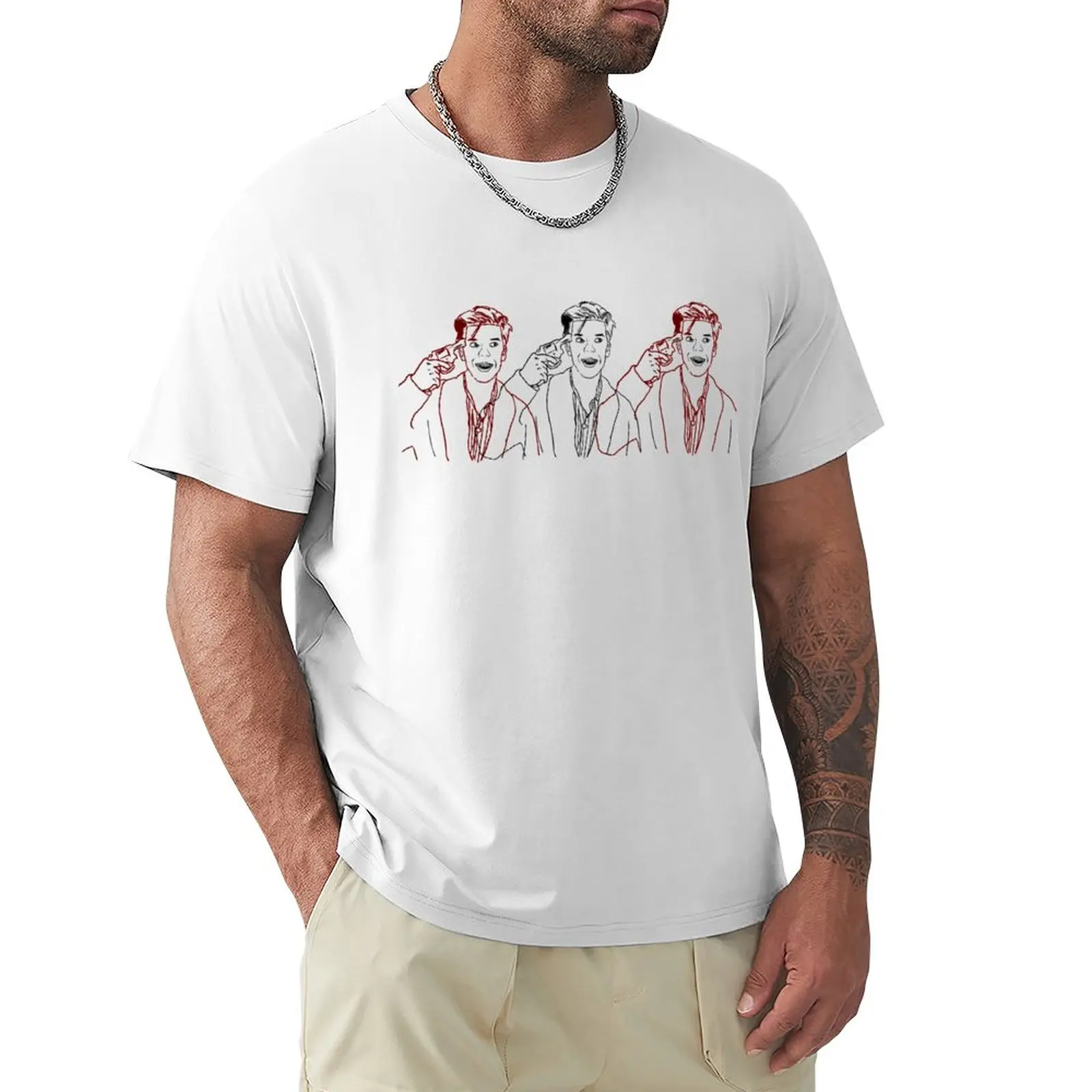 JEROME VALESKA T-Shirt marškinėliai grafinis tees sporto sirgalių marškinėliai-mens derlius t shirts