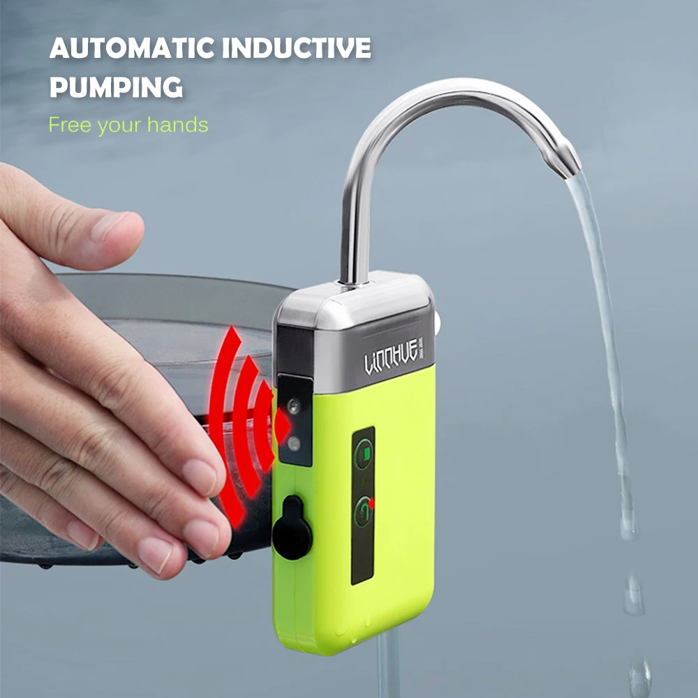 Lauko Nešiojamas Mini Oro Deguonies Siurblys 3-in-1 Jutikliai USB jungtį Automatinis Vandens Siurblys Daugiafunkcinis Žvejybos Oro Siurblys