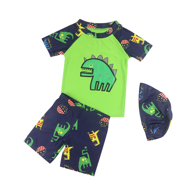 Maudymosi kostiumėlį Vaikams Dinozaurų Spausdinti Berniuko, maudymosi Kostiumėliai, Kūdikių Bamblys Maudymosi Kostiumas Vaikams Anti UV Vasaros Paplūdimio Baseine Plaukimo Kostiumai