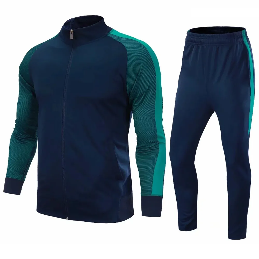 Mens futbolo megztiniai 2019 2020 futbolo tracksuit survetement futbolininkų treniruočių futbolo marškinėliai, kelnės suaugusiųjų futbolo rinkiniai