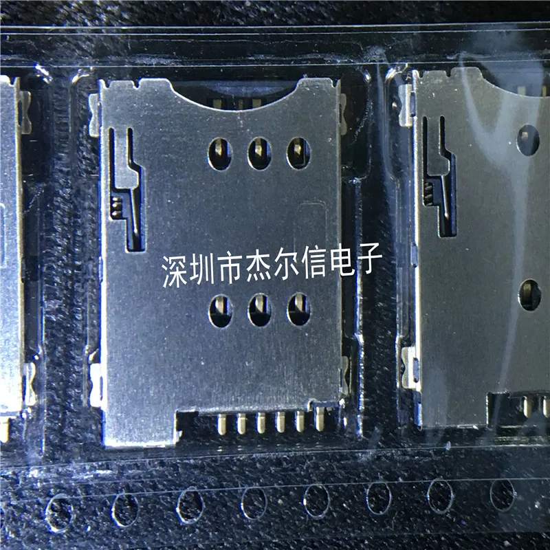 MICRO 6 p nuo pavasario tipo TF mažos būdelės SIM kabina 1.35 H iš stendą atminties kortelės lizdas