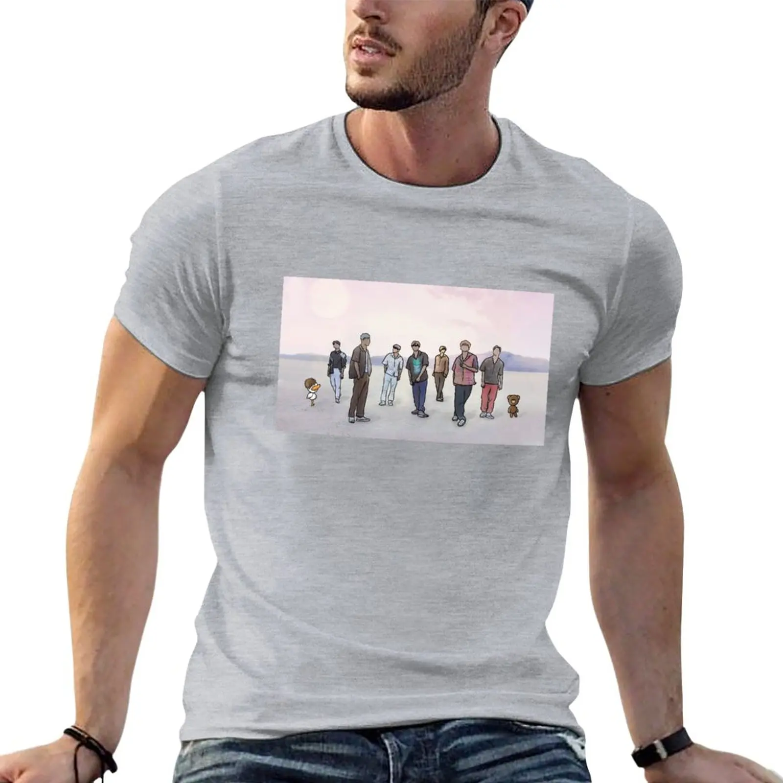 Monsta X T-Shirt marškinėliai boy didingas marškinėliai estetinės drabužius trumpomis rankovėmis tee mens grafinis t-shirts juokinga