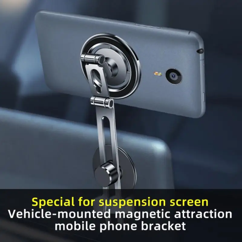 Naujas Plūduriuojančius-modelio Automobilių Universalus prietaisų Skydelio Ekrane Besisukančių Magnetinių Siurbimo Klijais Automobilių Mobiliojo Telefono Laikiklis