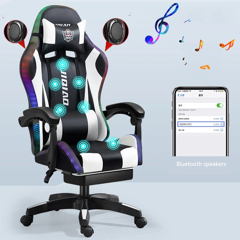 Naujas žaidimų kėdė studentų kompiuterio pasukama kėdė biuro ergonomiškas masažo kėdė Interneto LOL Interneto Kavinė Lenktynių žaidėjus kėdė