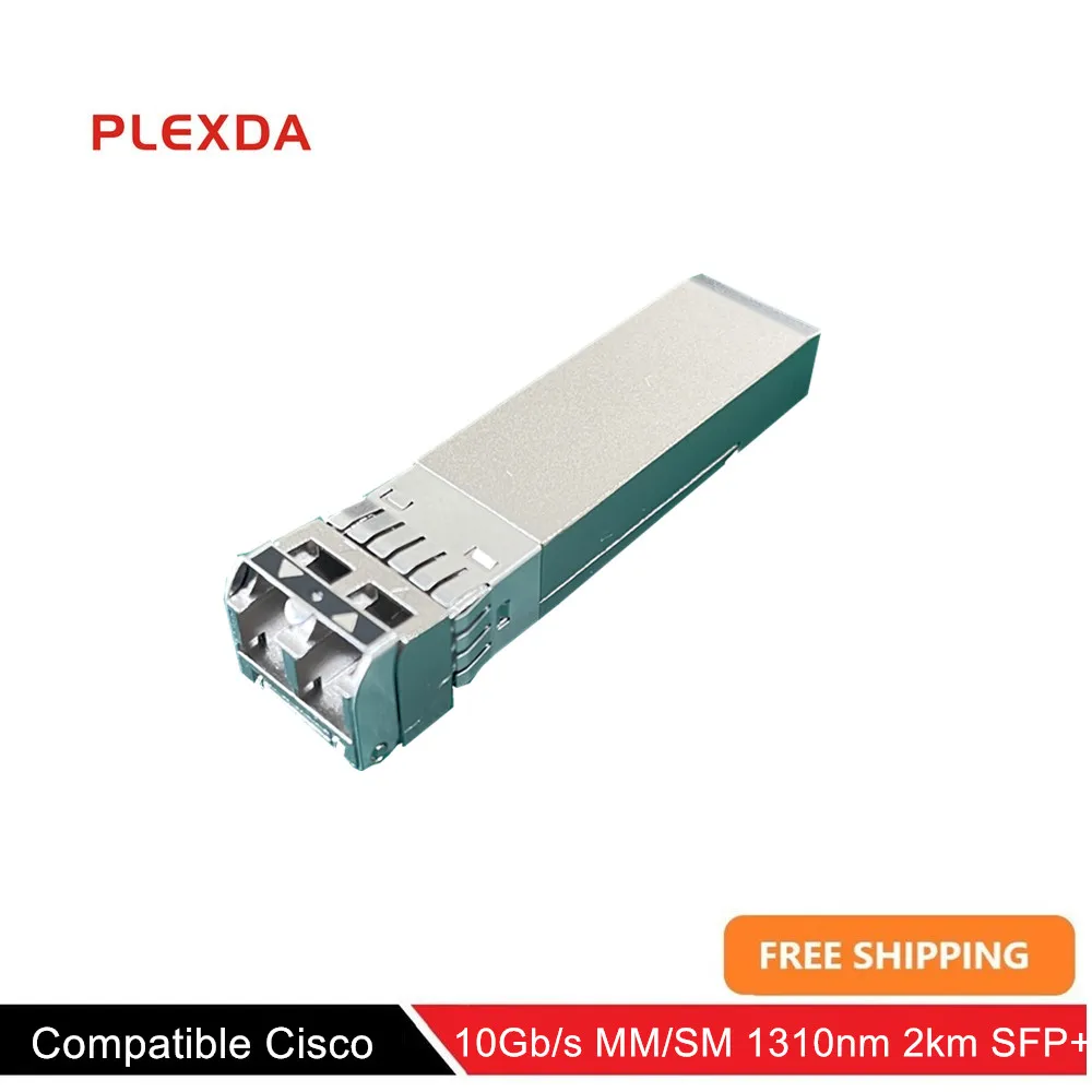 Plexda 10Gb/s SFP-10G-LRM SFP+, 10GBase-SR Mini GBIC for Cisco Compatible (SFP-10G-LRM)