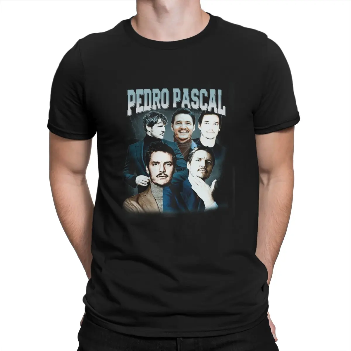 Prisimenant Vyrų Marškinėliai Pedro Pascal Kūrybos Tee Marškinėliai Trumpomis Rankovėmis O Kaklo Marškinėliai 100% Medvilnė, Grafinis Atspausdintas Drabužiai