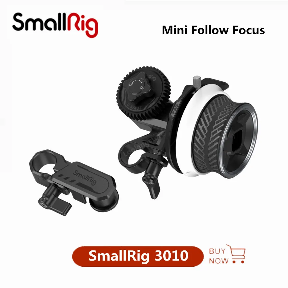 SmallRig Nešiojamas Mini Atlikite Dėmesio greitas fokusavimas Belaidžio Objektyvas kontrolės Universalus DSLR Fotoaparatas Gimbal BMPCC 4K Priedai 3010