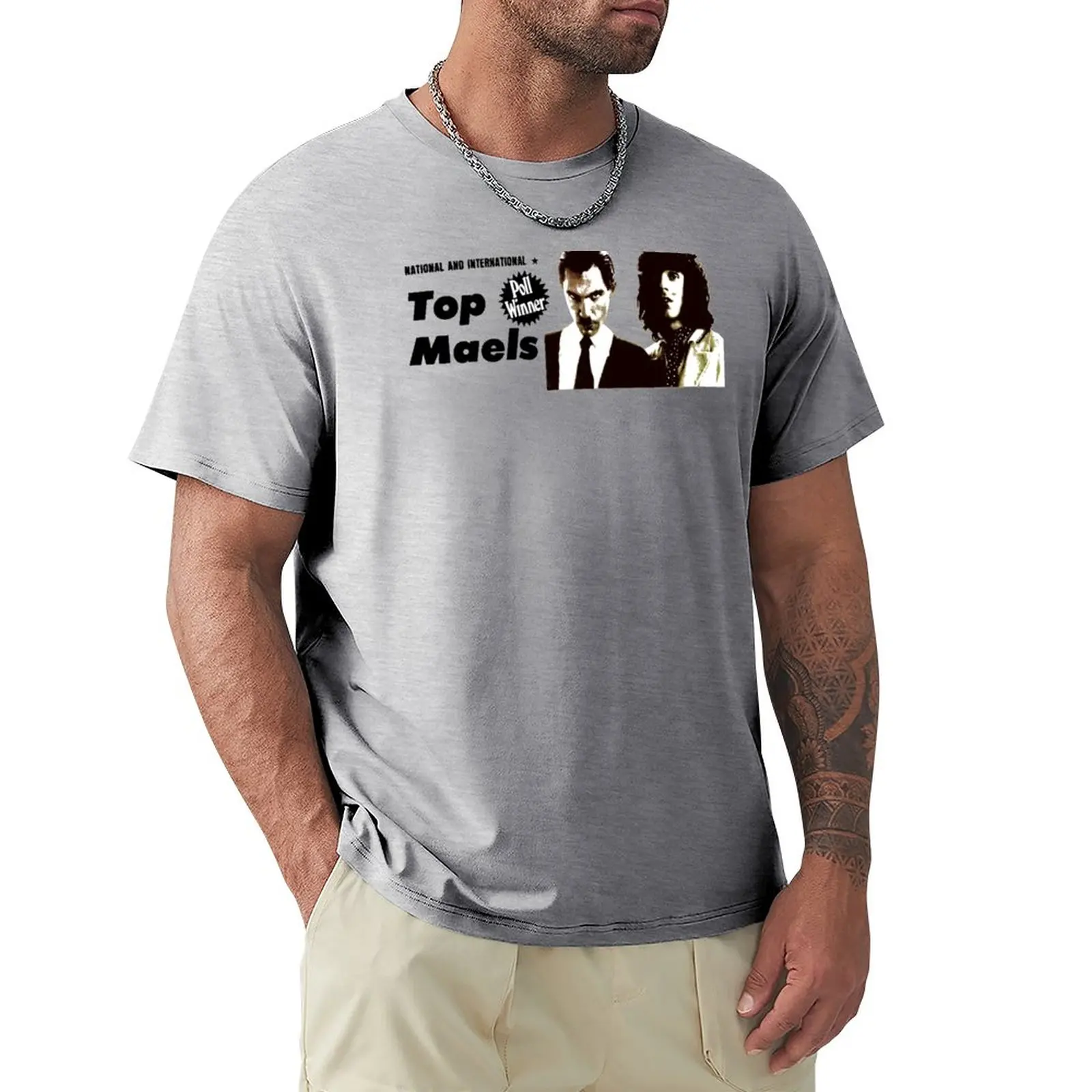 SPARKS - RON & RUSSELL MAEL (1975) T-Shirt tuščią t marškinėliai, sporto sirgalių marškinėliai hipis drabužius, vyrai drabužiai