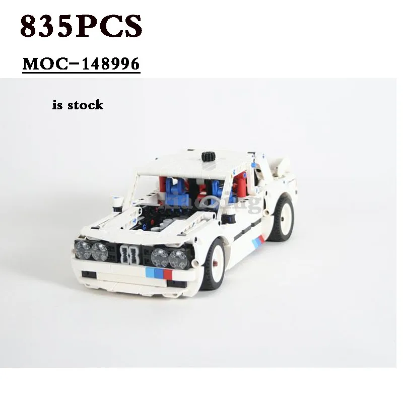 SS-148996 E30 Taurės Lenktynių Automobilio Modelį Modulinės Žaislas Įdomus Automobilių 835PCS Blokai Žaislai Vaikams Gimtadienio Dovanos 