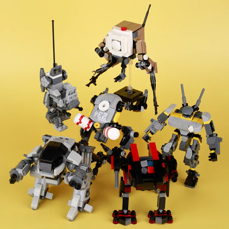 SS Robotas Serijos Mūšis Mecha Karių Statybinių Blokų Rinkinį 