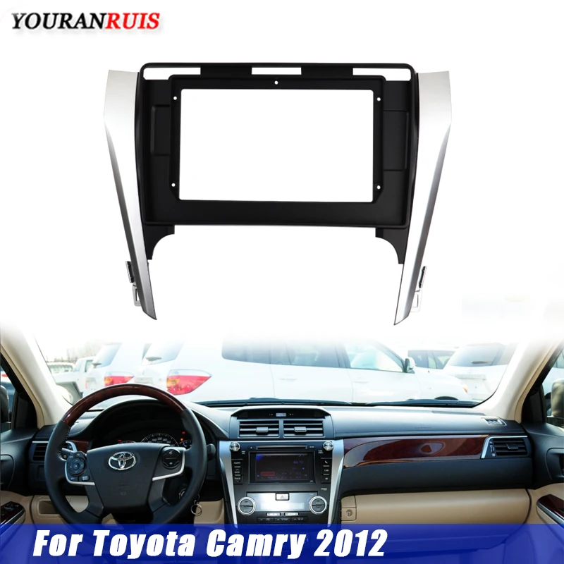 Toyota Camry 2012 LHD 10.1 Colių Android, Didelis Ekranas, Navigacija Modifikuotų Stereo Fascias Rėmas Priedai