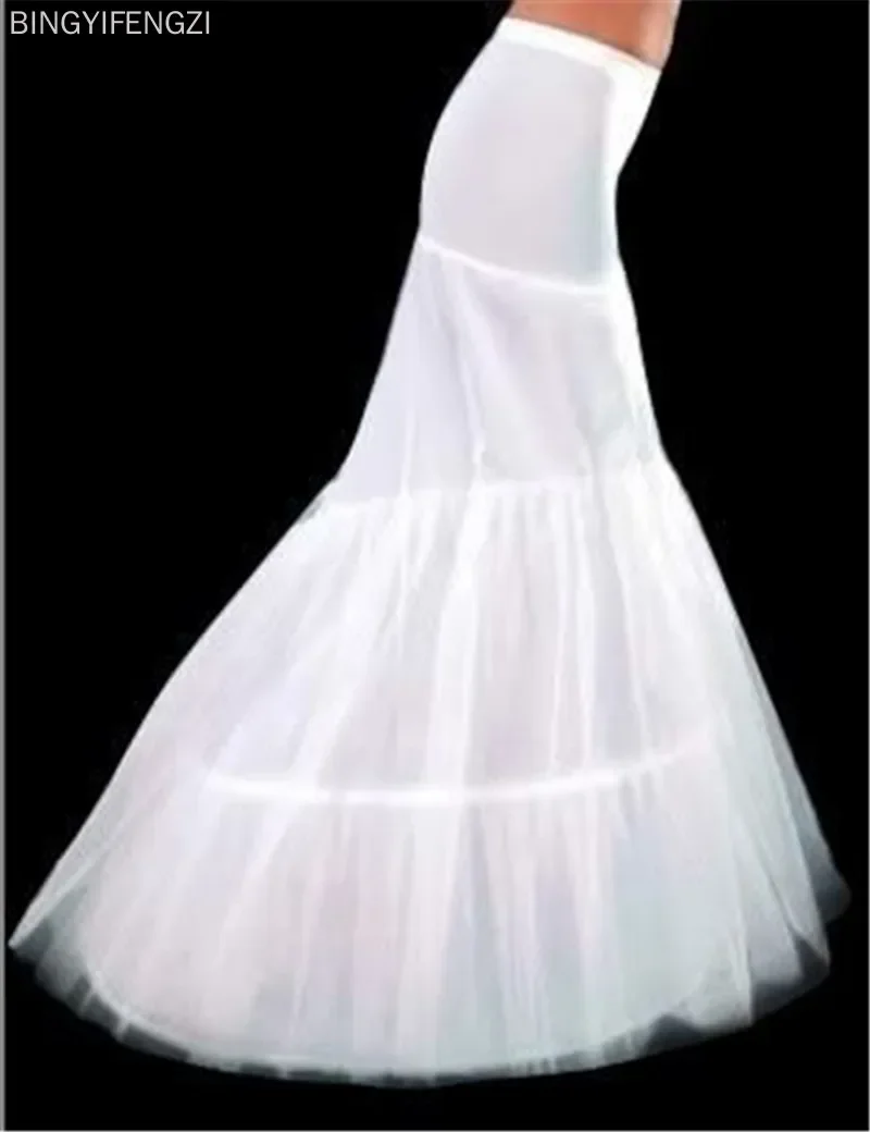 Undinė Mergina Krinolīns 2021 Nemokamas Pristatymas Sandėlyje 2 Lankus už Undinė Vestuvių Suknelė Slydimo Geros Kokybės ir Pigus Elemento Tipas