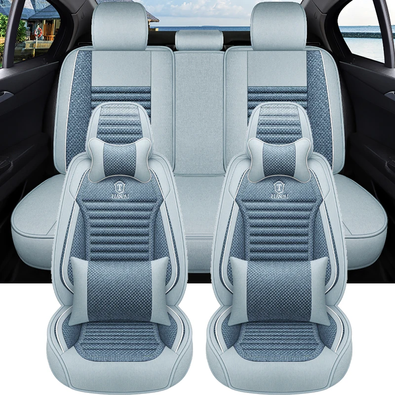 Universalus Linų Automobilių Sėdynės Padengti, Pilnas Komplektas, Skirtas Jeep Renegade Opel Vectra b Fiat Tipo Seat Leon MK2 Reikmenys, Interjero Dropshipping
