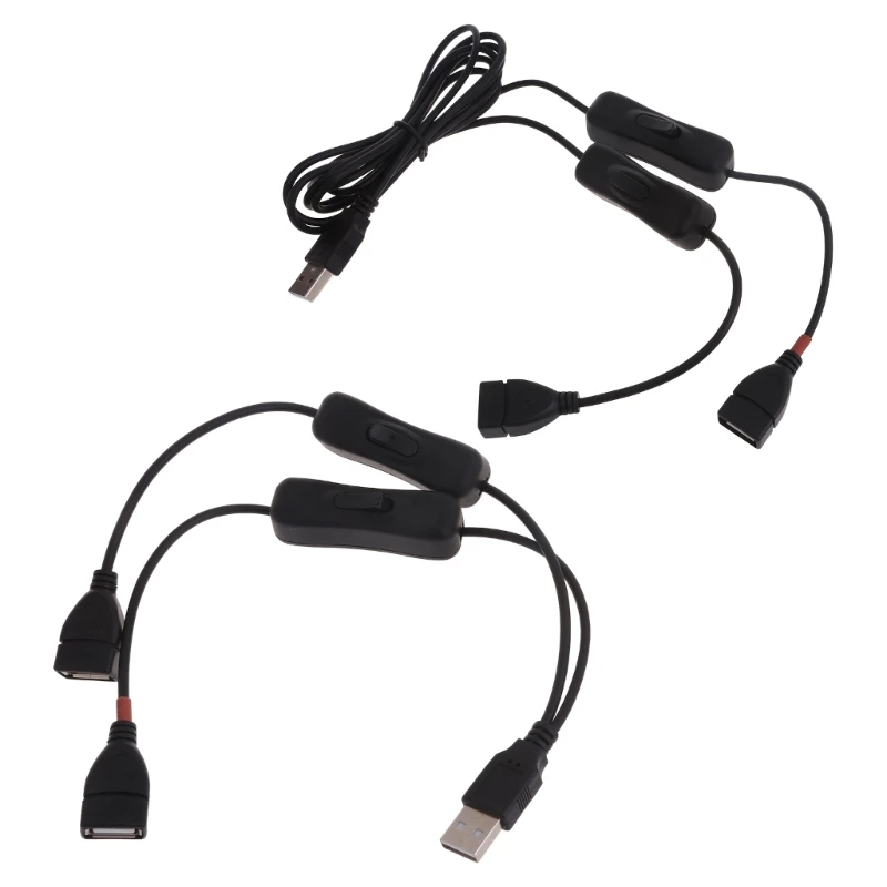 USB Kabelis, su Išjungimo Jungikliai, USB Ventiliatorius USB Žibintai Vyrų ir Moterų Duomenų Perdavimo Linijos Žaidimų Kompiuterių Priedai