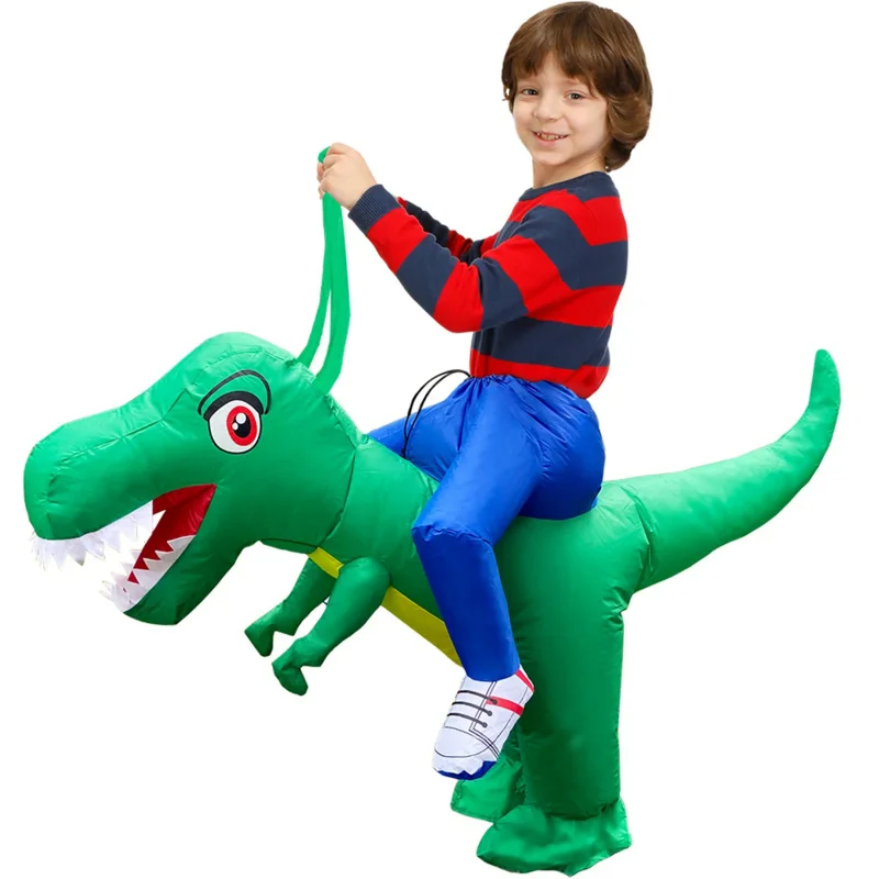 Vaikai Dinozaurų Pripučiamas Kostiumas 