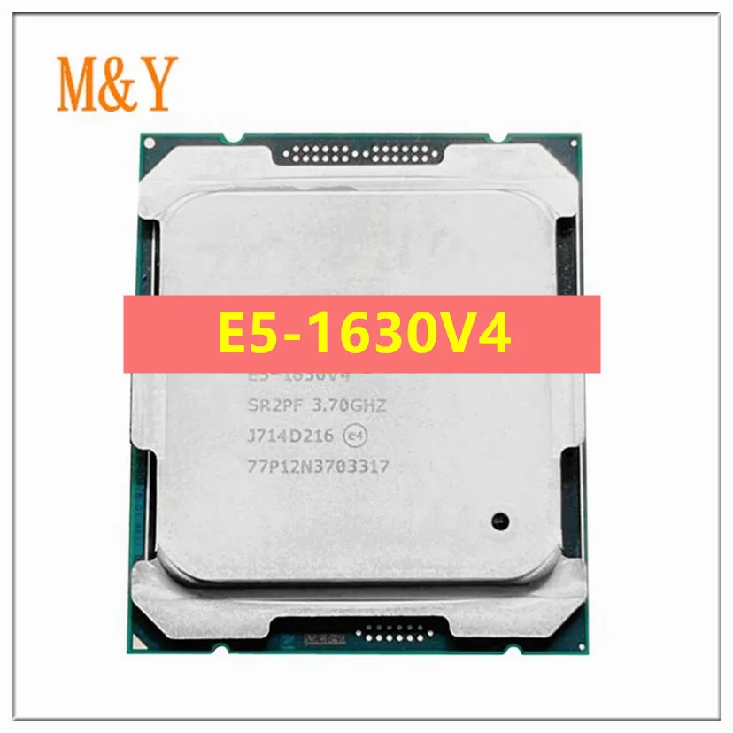 Xeon CPU E5-1630V4 SR2PF 3.70 GHz 4 Šerdys 10M LGA2011-3 E5-1630 V4 procesorius E5 1630V4 nemokamas pristatymas E5 1630 V4