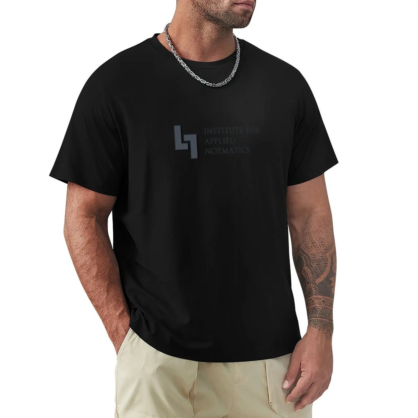 Į Talos Principas - Institutas Taikomas Noematics T-Shirt Marškinėliai topai mielas drabužių tshirts vyrams