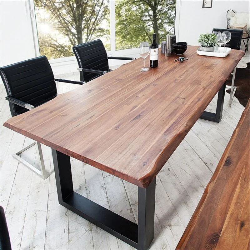 Šiaurės mediena, kavos staliukas paslauga salė premium šiuolaikinės virtuvės stalo nešiojamas jums buvo mansarda dizainas