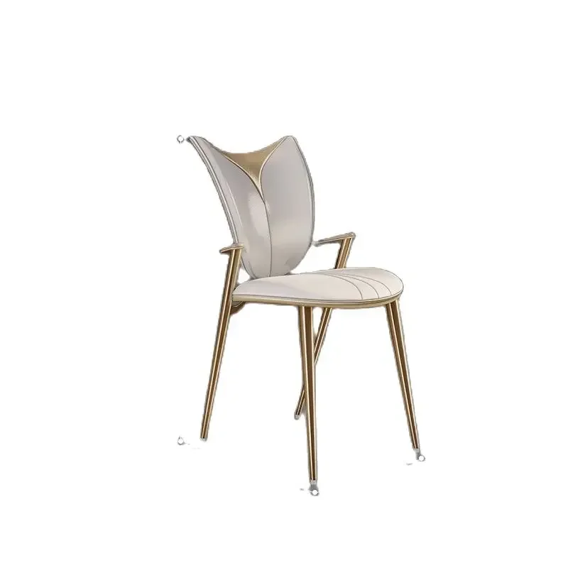 Šviesos prabanga minimalistinio modernaus valgomojo kėdės, namų atlošas kėdės, Šiaurės laisvalaikio kėdės